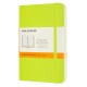 Блокнот Moleskine CLASSIC SOFT QP611C2 Pocket 90x140мм PU 192стр. линейка мягкая обложка лайм