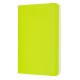Блокнот Moleskine CLASSIC SOFT QP611C2 Pocket 90x140мм PU 192стр. линейка мягкая обложка лайм