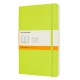 Блокнот Moleskine CLASSIC SOFT QP616C2 Large 130х210мм 192стр. линейка мягкая обложка лайм