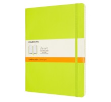 Блокнот Moleskine CLASSIC SOFT QP621C2 XLarge 190х250мм 192стр. линейка мягкая обложка лайм