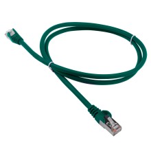 Патч-корд LANMASTER LSZH FTP кат.5e, 3.0 м, зеленый (LAN-PC45/S5E-3.0-GN)