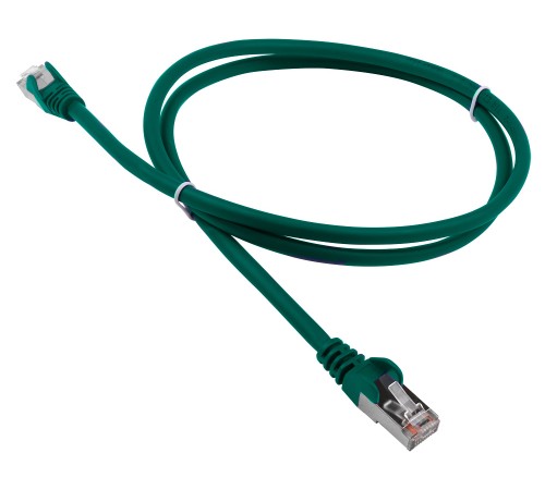 Патч-корд LANMASTER LSZH FTP кат.5e, 3.0 м, зеленый (LAN-PC45/S5E-3.0-GN)