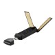 USB-AX56 Dual-band WiFi 6 USB Adapter EU /CRADLE RTL {20} (998253) (90IG06H0-MO0R00)