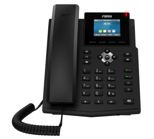 Телефон IP Fanvil X3S Pro черный Телефон IP Fanvil X3S Pro черный