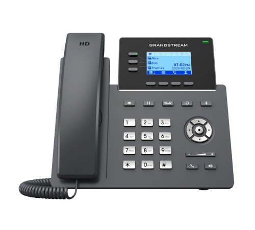 Телефон IP Grandstream GRP2603P черный Телефон IP Grandstream GRP2603P черный