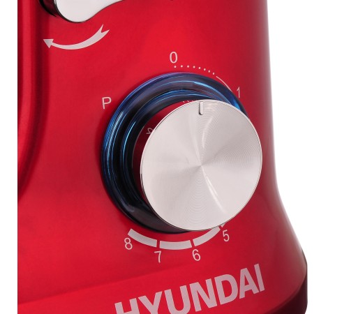 Миксер планетарный Hyundai HYM-S6451 1300Вт красный Миксер планетарный Hyundai HYM-S6451 1300Вт красный