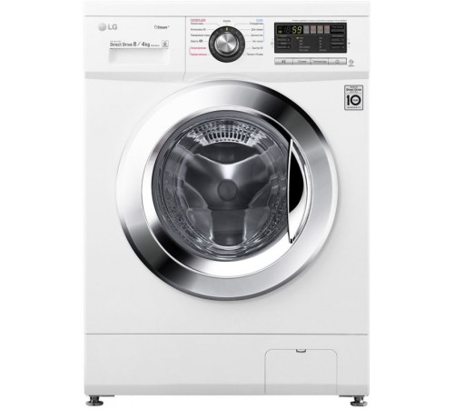 Стиральная машина LG Mega 2 F1496ADS3 класс: B загр.фронтальная макс.:8кг белый