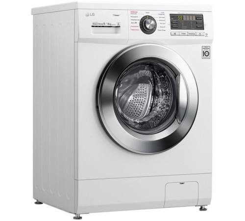 Стиральная машина LG Mega 2 F1496ADS3 класс: B загр.фронтальная макс.:8кг белый