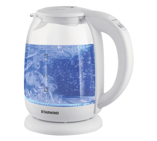 Чайник электрический Starwind SKG4215 1.7л. 2200Вт белый (корпус: стекло) Чайник электрический Starwind SKG4215 1.7л. 2200Вт белый (корпус: стекло)