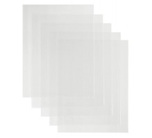 Обложка Silwerhof 382164 для тетради/дневника (набор 10шт) ПП 100мкм гладкая прозр. 210x345мм