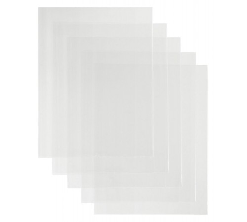 Обложка Silwerhof 382164 для тетради/дневника (набор 10шт) ПП 100мкм гладкая прозр. 210x345мм