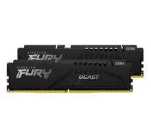 Память DDR5 2x16Gb 5200MHz Kingston KF552C40BBK2-32 Fury Beast RTL Gaming PC5-41600 CL40 DIMM 288-pin 1.25В kit single rank
