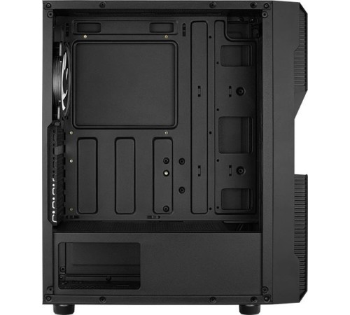 Корпус Aerocool Menace Saturn FRGB-G-BK-v1 черный без БП ATX 7x120mm 2x140mm 2xUSB3.0 audio bott PSU