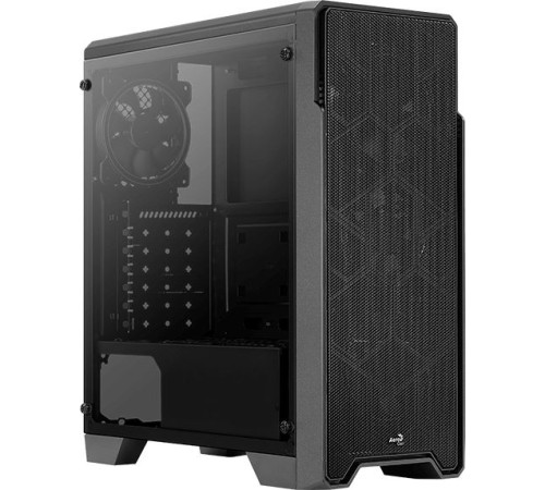 Корпус Aerocool Ore Saturn FRGB-G-BK-v1 черный без БП ATX 3x120mm 2xUSB2.0 1xUSB3.0 audio bott PSU