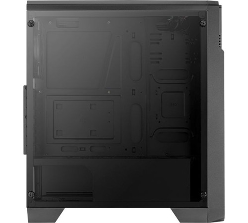 Корпус Aerocool Ore Saturn FRGB-G-BK-v1 черный без БП ATX 3x120mm 2xUSB2.0 1xUSB3.0 audio bott PSU
