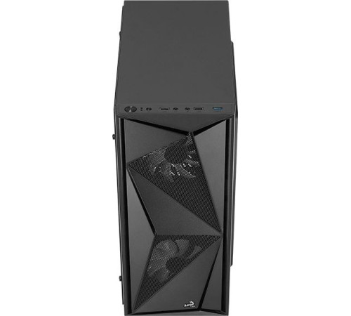 Корпус Aerocool Glider Cosmo-G-BK-v1 черный без БП ATX 2x120mm 2xUSB2.0 1xUSB3.0 audio