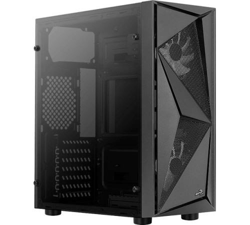 Корпус Aerocool Glider Cosmo-G-BK-v1 черный без БП ATX 2x120mm 2xUSB2.0 1xUSB3.0 audio
