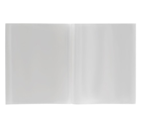 Обложка Silwerhof 382164 для тетради/дневника (набор 10шт) ПП 100мкм гладкая прозр. 210x345мм