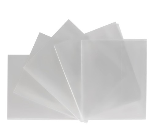 Обложка Silwerhof 382164 для тетради/дневника (набор 10шт) ПП 100мкм гладкая прозр. 210x345мм