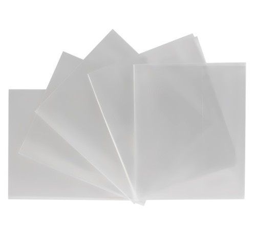 Обложка Silwerhof 382169 Солнечная коллекция с липк.сл. (набор 10шт) ПП 70мкм гладкая прозр. 250х380мм