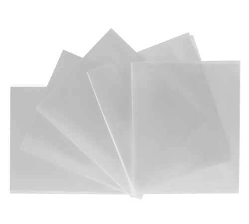 Обложка Silwerhof 382171 Солнечная коллекция с липк.сл. (набор 10шт) ПП 70мкм гладкая прозр. 280х450мм