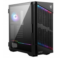 MPG VELOX 100P AIRFLOW 2xUSB 3.0, 1xType C, 1x120mm ARGB Fan, 3x120mm Black Fan, ARGB Control Board, Tempered Glass Window, Plastic Mesh, Brown box (829292)