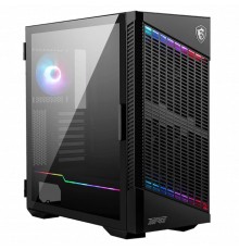 MPG VELOX 100P AIRFLOW 2xUSB 3.0, 1xType C, 1x120mm ARGB Fan, 3x120mm Black Fan, ARGB Control Board, Tempered Glass Window, Plastic Mesh, Brown box (829292)