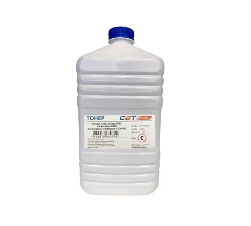 Тонер Cet TF8C/TF8D CET7496463 голубой бутылка 463гр. (в компл.:девелопер) для принтера Canon C3325i/3330i/3320