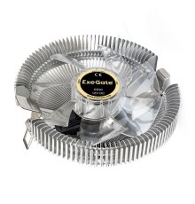 Кулер ExeGate EE90, Al, all sockets, TDP 75W, Hydro bearing, 3pin, 22db (123502) {60}