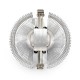 Кулер ExeGate EE90, Al, all sockets, TDP 75W, Hydro bearing, 3pin, 22db (123502) {60}