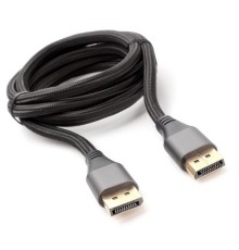 Кабель DisplayPort Cablexpert CC-DP8K-6, v1.4, 1.8м, 20M/20M, нейлоновая оплетка, метал. разъемы, пакет