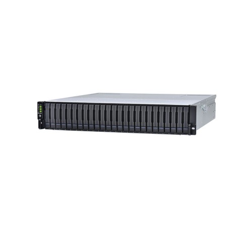 EonStor JB3025RBA0-8U32 Expansion Enclosure JB3025B (2U, Dual Redundant Controller, 25x2.5 trays, 8x SAS ports 12Gbps, 2xFAN module, 2x460W, 2x cables 50cm SFF8644 to SFF8644, Rackmount kit)