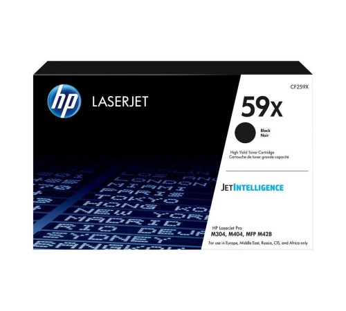 Картридж лазерный HP 59X CF259X черный (10000стр.) для HP LJ M304/M404/MFP M428