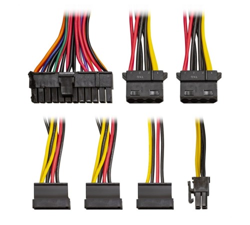 ES261566RUS-PC Блок Питания 350W ExeGate UNS350 ATX, PC, 12cm fan, 24p, 4p, 3SATA, 2IDE, FDD