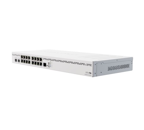 Маршрутизатор MikroTik Cloud Core Router 2004-16G-2S+ with Annapurna Labs Alpine v2 CPU with 4x ARMv8-A Cortex-A57 cores running at 1.7GHz, 4GB of DDR4 RAM, 128MB NAND storage, 16 x Gbit LAN, 2x SFP+ ports, 1U rack (CCR2004-16G-2S+)