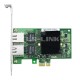 LREC9222HT Ethernet-адаптер LR-LINK 9222HT, Intel I350-AM2, двойной порт RJ45, сетевая карта PCI-Ex1, 10/100/1000 Мбит/с (302472)