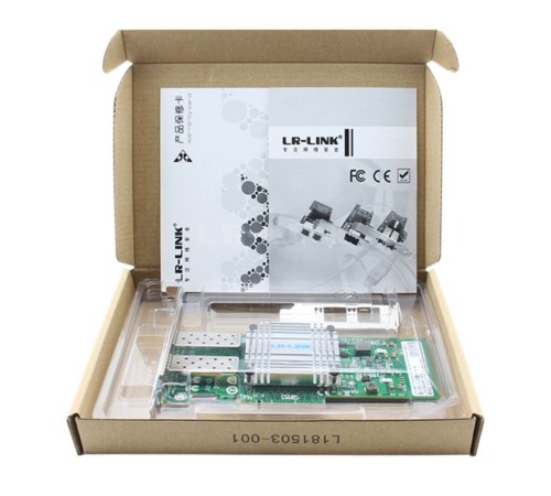Сетевой адаптер PCIE 10GB FIBER 2SFP+ LREC9802BF-2SFP+ LR-LINK