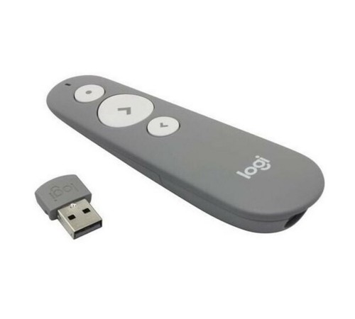 Презентер Logitech R500s Mid Grey (арт. 910-006528, M/N: RR0015 / C-U0016)