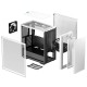 CK500 WH Middle Tower, E-ATX - Mini-ITX, TG White (714859)