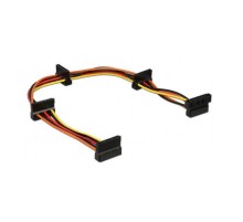 Кабель Cablexpert Кабель питания SATA Cablexpert CC-SATAMF-03 4x15pin(M)/15pin(F), 40см (095563)