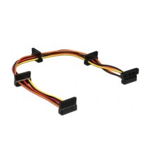 Кабель Cablexpert Кабель питания SATA Cablexpert CC-SATAMF-03 4x15pin(M)/15pin(F), 40см (095563)