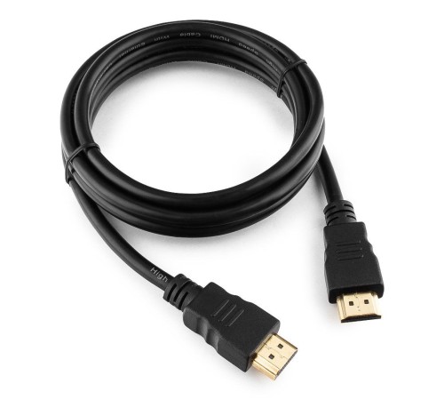 Cablexpert CC-HDMI4-5,Кабель HDMI 1.5м, v2.0, 19M/19M, черный, позол.разъемы, экран, пакет Cablexpert CC-HDMI4-5,Кабель HDMI 1.5м, v2.0, 19M/19M, черный, позол.разъемы, экран, пакет