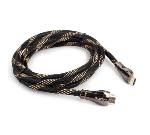 Кабель HDMI Cablexpert CCP-HDMI8K-2.5M, 2.5м, v2.1, 8K, 19M/19M, черный, позол.разъемы, экран, пакет Кабель HDMI Cablexpert CCP-HDMI8K-2.5M, 2.5м, v2.1, 8K, 19M/19M, черный, позол.разъемы, экран, пакет
