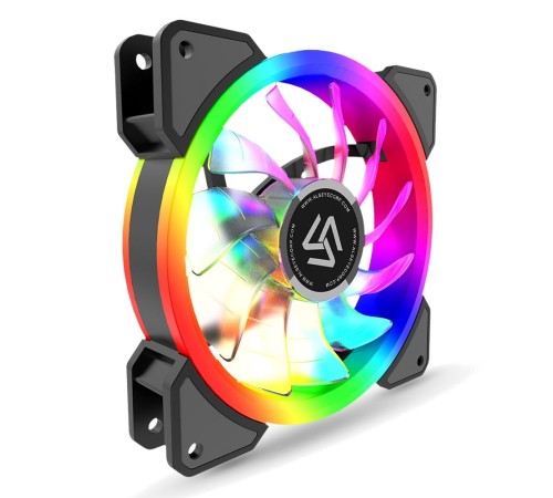 CRLS-300DS 3pcs argb fan kit with controller,2pcs LED strips,size:120*120*25mm,Voltage:12V,Current:0.2A-0.41A,Speed:700-1800RPM±10%,Airflow: 30.4-55.3CFM,Airpressure:1.02-1.52mmh20,Noise:12.2-18.5dBa,Bearing :Hydraulic (871608) {30}