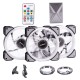 CRLS-300DS 3pcs argb fan kit with controller,2pcs LED strips,size:120*120*25mm,Voltage:12V,Current:0.2A-0.41A,Speed:700-1800RPM±10%,Airflow: 30.4-55.3CFM,Airpressure:1.02-1.52mmh20,Noise:12.2-18.5dBa,Bearing :Hydraulic (871608) {30}