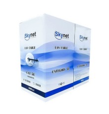 Кабель SkyNet Кабель SkyNet CSP-UTP-4-CU-OUTR Premium UTP outdoor 4x2x0,51 на тросу, медный, FLUKE TEST, кат.5e, однож., 305 м (207339)