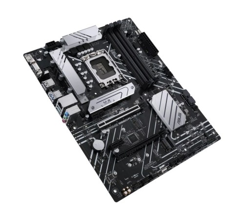 Материнская плата ASUS PRIME B660-PLUS D4, LGA1700, B660, 4*DDR4, DP+ D-Sub + HDMI, CrossFireX, SATA3 + RAID, Audio, Gb LAN, USB 3.2*6, USB 2.0*6, COM*1 header (w/o cable), ATX; 90MB18X0-M0EAY0 (PRIME B660-PLUS D4)