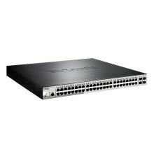 Коммутатор D-Link DGS-1210-52MP/ME/B2A, PROJ L2 Managed Switch with 48 10/100/1000Base-T ports and 4 1000Base-X SFP ports  (8 PoE ports 802.3af/802.3at (30 W), 40 PoE ports 802.3af (15,4 W), PoE Budget 370 W).1 (DGS-1210-52MP/ME/B2A)