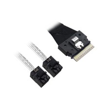 Кабель Luxshare L285SL014-SD-R    Slimline  SASx8  -to- 2 HDmSAS x4,1m (C54243)