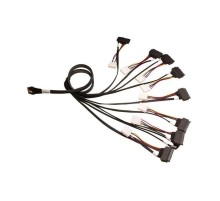 Кабель ACD-60006-JP Slimline SASx8 (SFF8654) -to- 8x U.3 Direct, 1M, (аналог Broadcom 05-60006-00)  (C54839) {30}